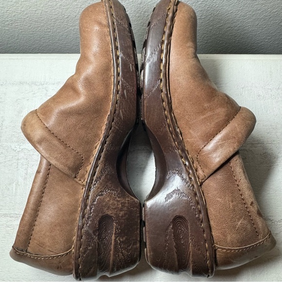 B.O.C Peggy Clog Mocha Brown Leather Slip On Closed Back Clog Women’s Size 7 - Picture 7 of 9
